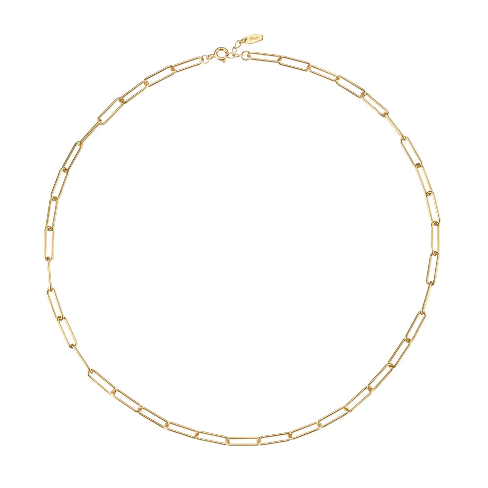 Sterling Silver New Gold Cuban Chain Horoscope Choker Long Necklace Rock Fine