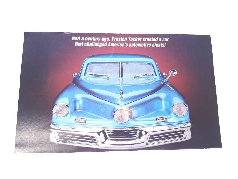 1948 Tucker Limited Edition Franklin Mint Collectible Model Car Brochure