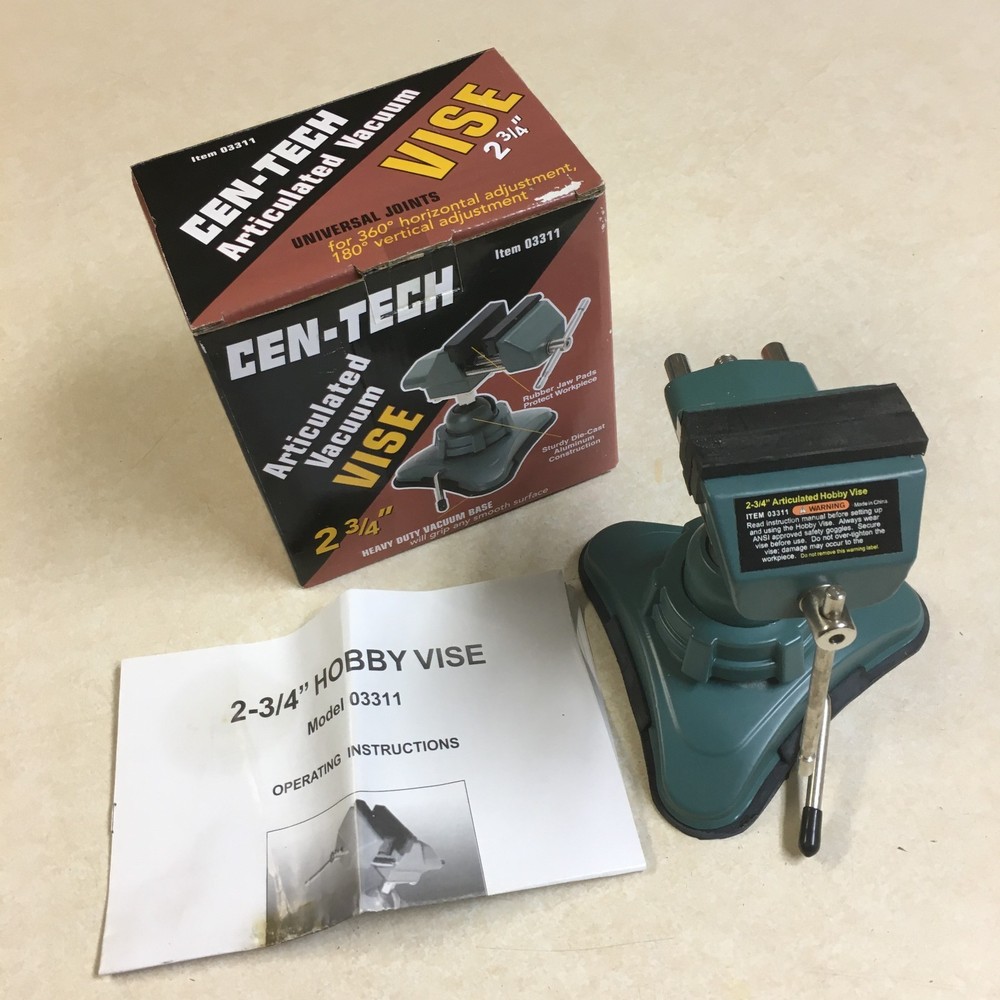 Cen-Tech Articulated Vacuum Base 2-3/4