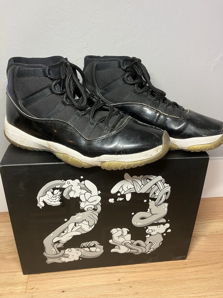 Air Jordan 11 Retro Space Jam 378037-003 Men's US 12 Pre-Owned With Box