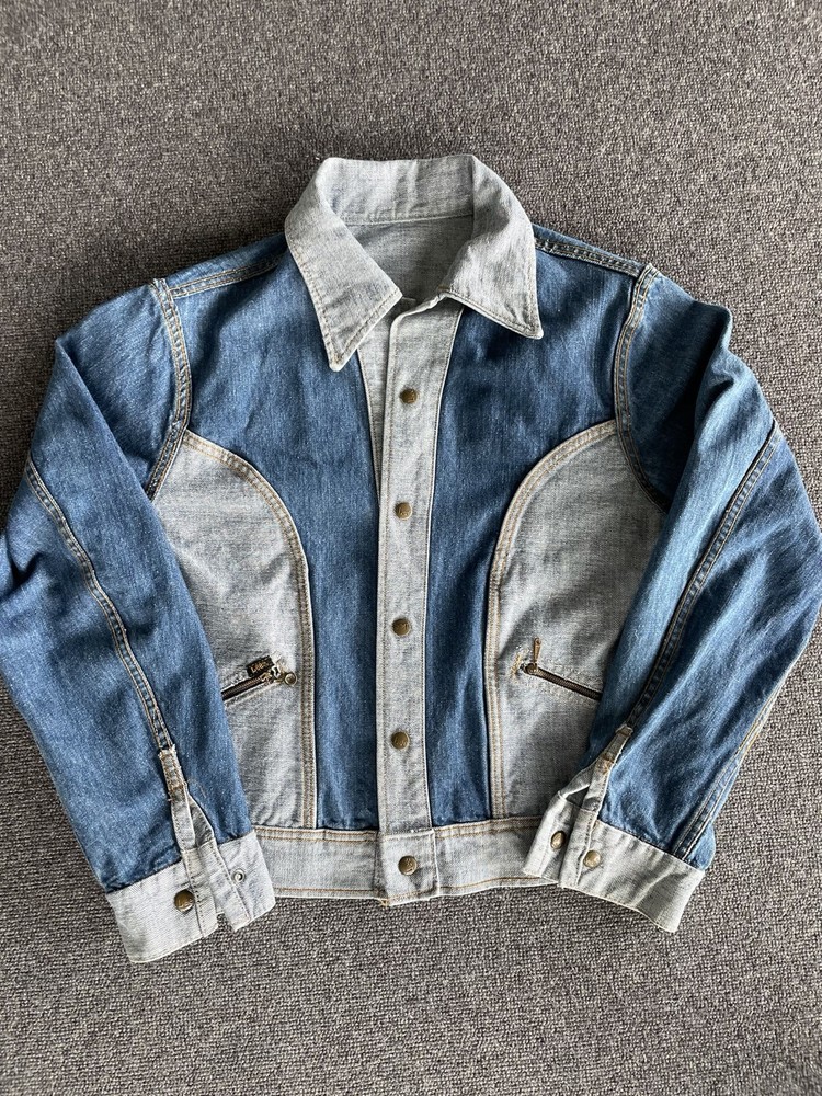 VTG 70's Lee Reversible Denim Jacket Made in USA Perfect condition Size L