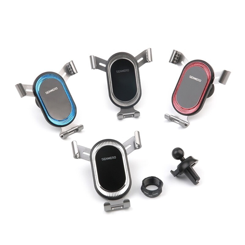 360° Rotating Universal Car Air Vent Phone Holder in 4 Colors