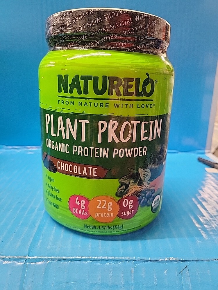 Naturelo Plant Protein Organic Protein Powder Chocolate