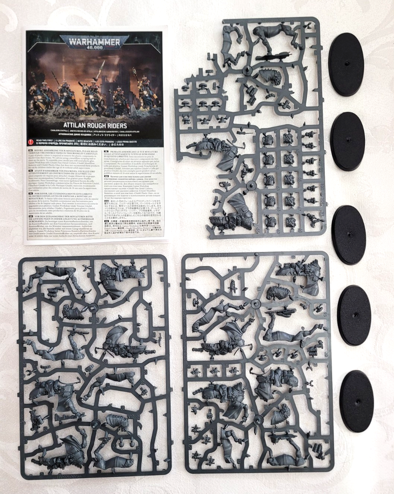 Attilan Rough Riders NO weapons - Astra Militarum Warhammer 40K Imperial Guard