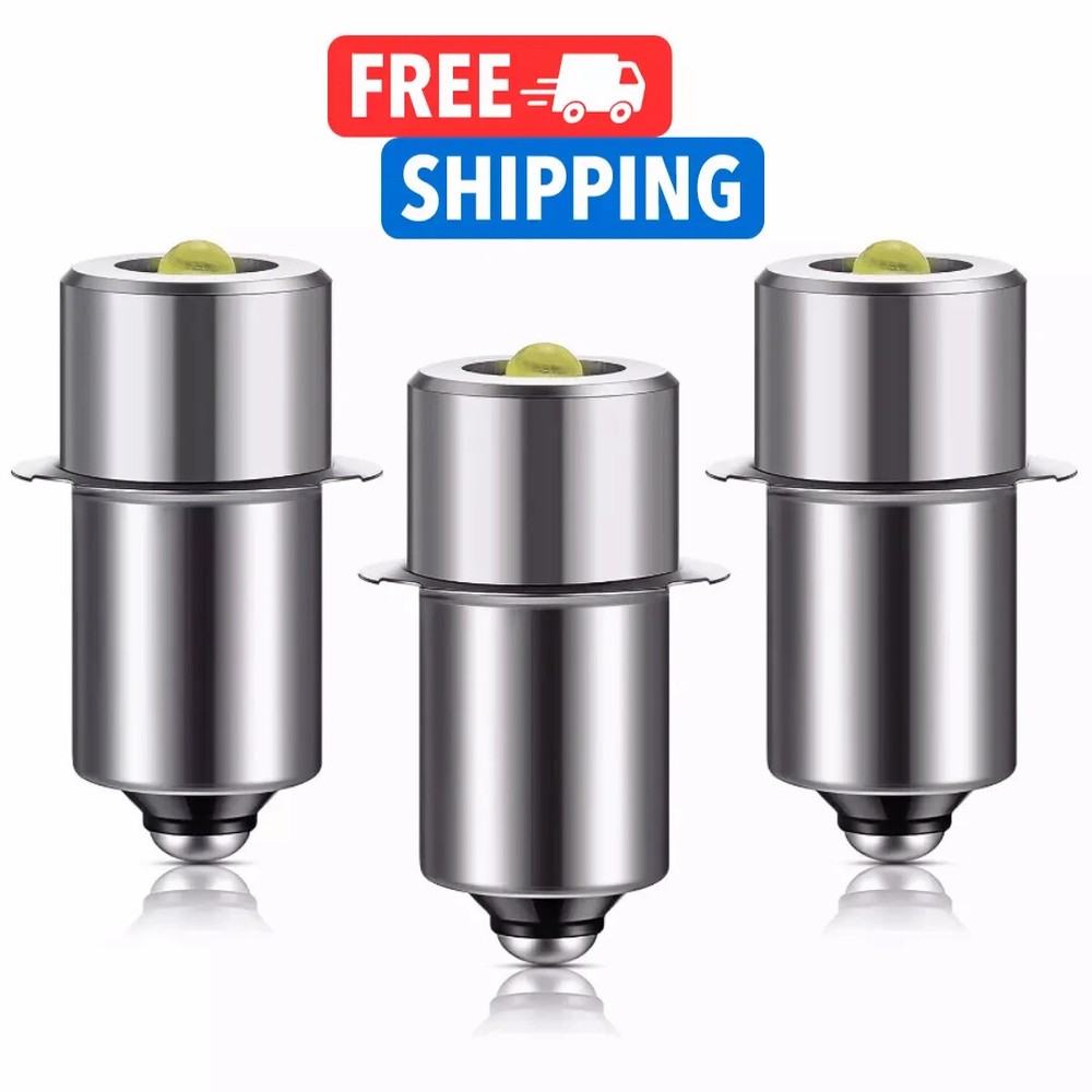 3 Count Maglite 300L Led Bulb 3 4 5 6 Cell C D Flashlight Upgrade Replacement