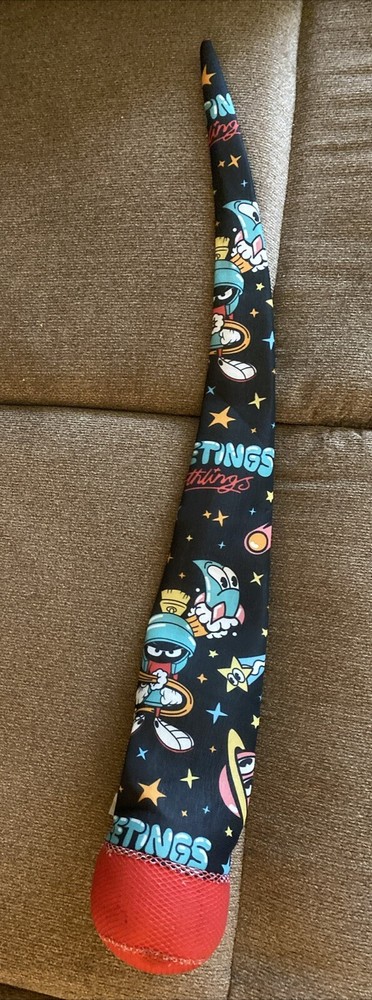 Goffa Looney Tunes Martin Martian 3' Comet plush toy, very rare. Looney   Tunes