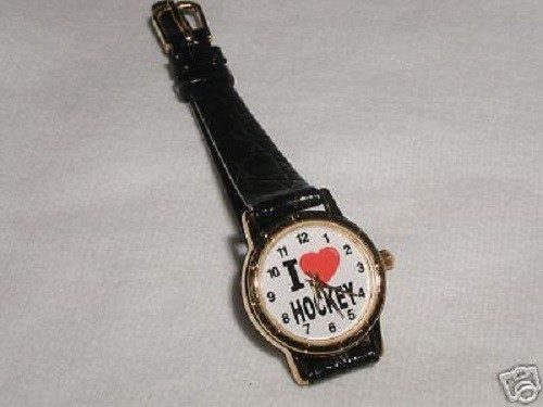 I LOVE HOCKEY WATCH MINNESOTA WILD SPORTS CHRISTMAS GIFT TEACHER PETITE NEW