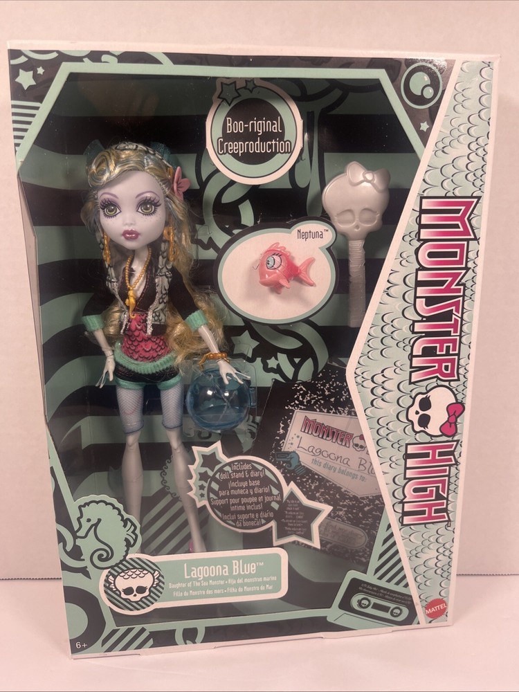 2024 Mattel Monster High Laguna Blue Boo-Riginal Creeproduction Doll New