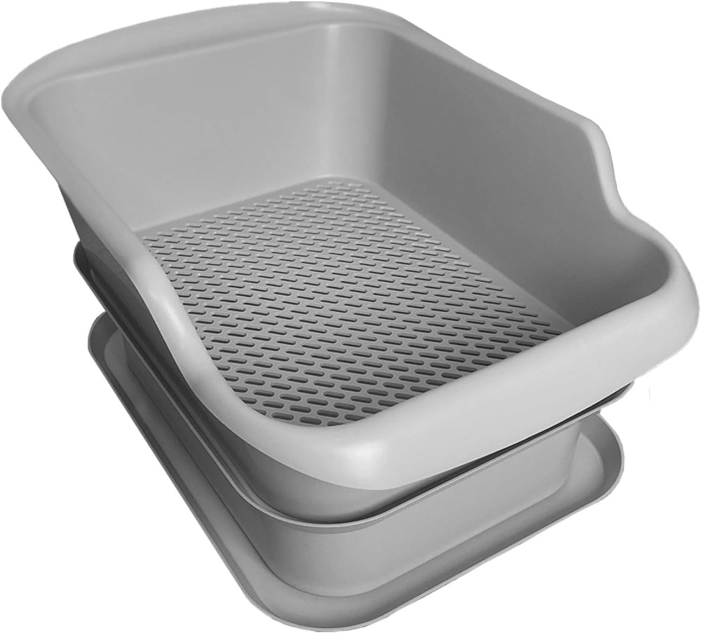 Mr Catman Wood & Pine Pellet Cat Sifting Litter Box Kitty Litter System,