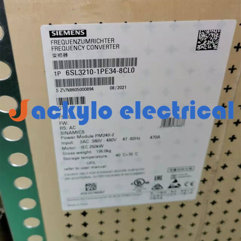 1PCS Siemens SINAMICS Power Module 6SL3210-1PE34-8CL0  Rapid Delivery