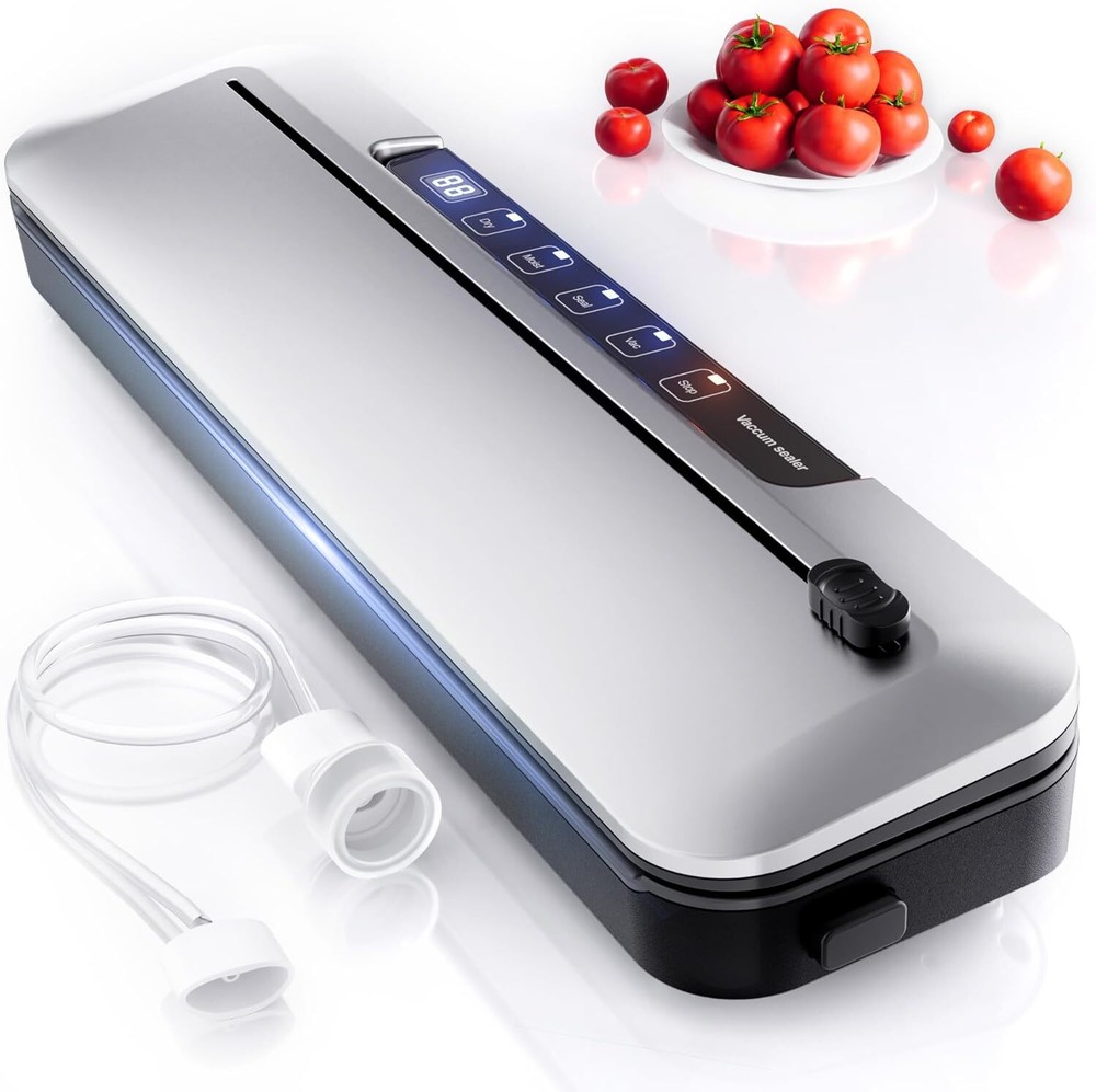 75Kpa 6-in-1 Vacuum Sealer Machine with Precision Suction Power for Food Preservation