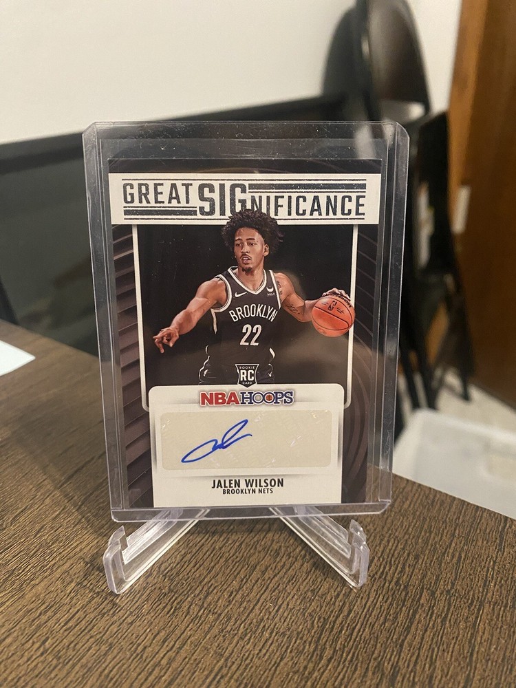 Jalen Wilson - 2023 NBA Hoops Great SIGnificance Rookie Autograph (RC) Nets