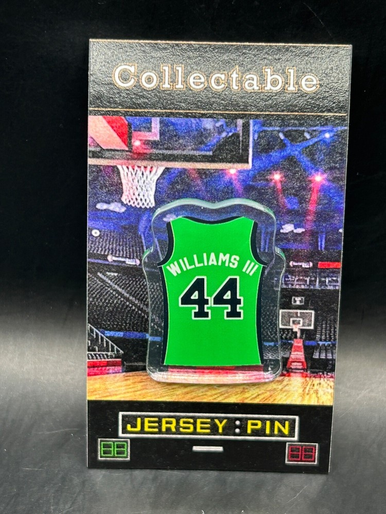 Boston Celtics Robert Williams III Jersey Lapel Pin - Classic Cs Collectible