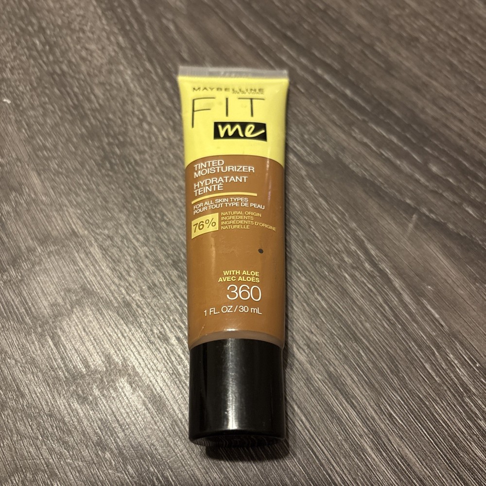 MAYBELLINE NEW YORK FIT ME TINTED MOISTURIZER Shade #360 NEW