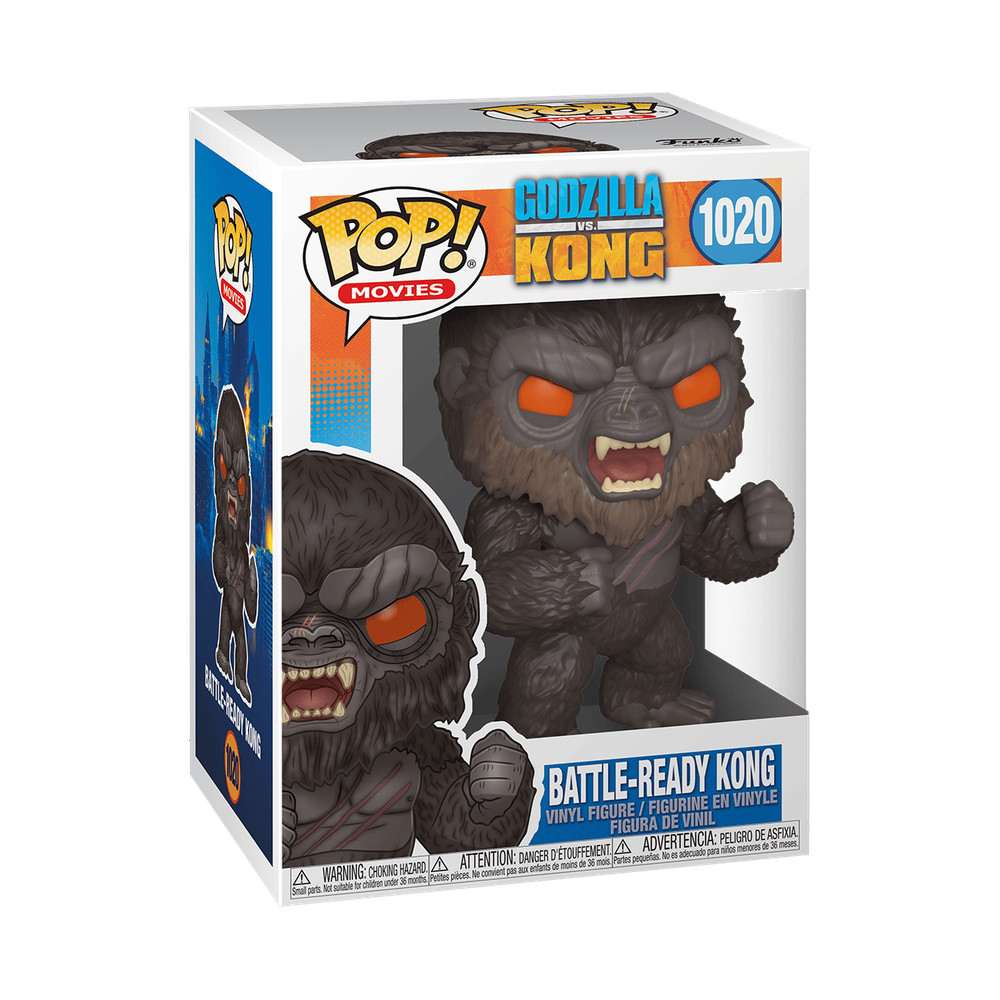 Funko Pop Vinyl Godzilla Battle-Ready Kong #1020 Collectible Figure