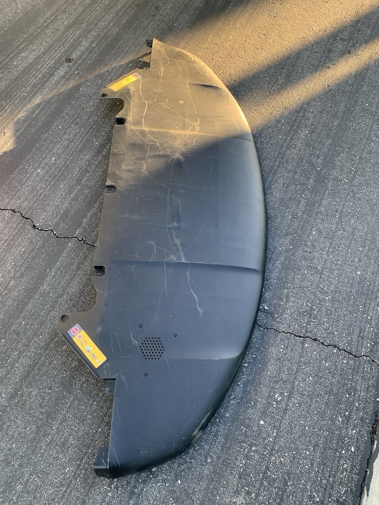 OEM 21-26 Tesla Model X Front Lower Bumper Fascia Valance Shield 1588198-00-C