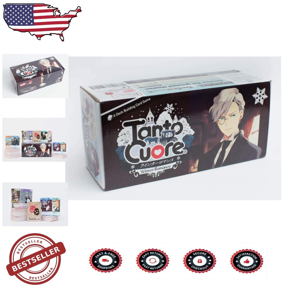 Tanto Cuore: Winter Romance - Anime-Inspired Deck-Building Game for 2-4 Players
