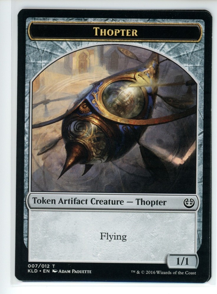 Thopter Token #7 Kaladesh KLD NM MTG Card