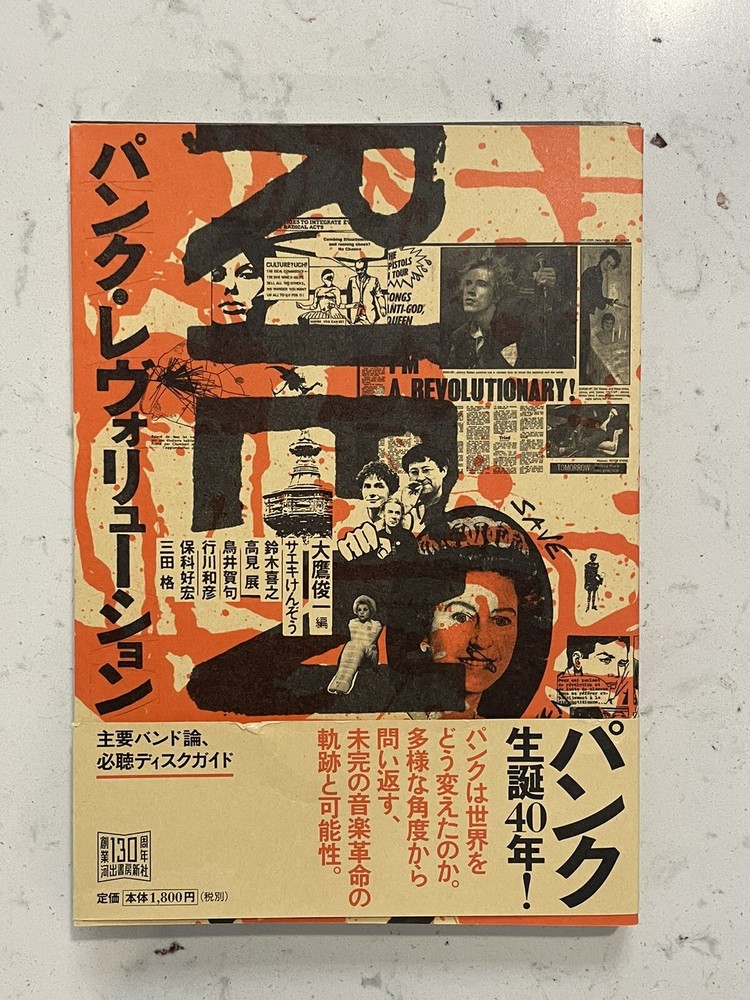 パンク・レヴォリューション Shunichi Otaka - Punk Revolution Japanese Book