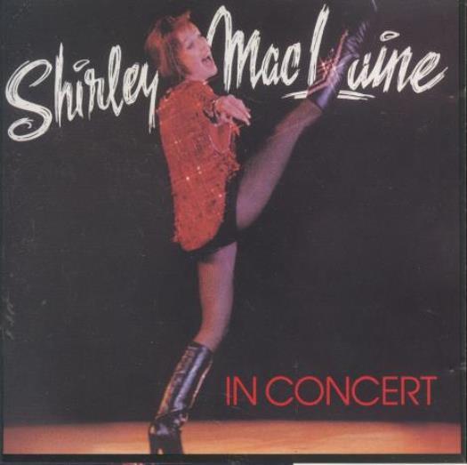 Shirley MacLaine: In Concert MUSIC AUDIO CD stage screen musical broadway songs!