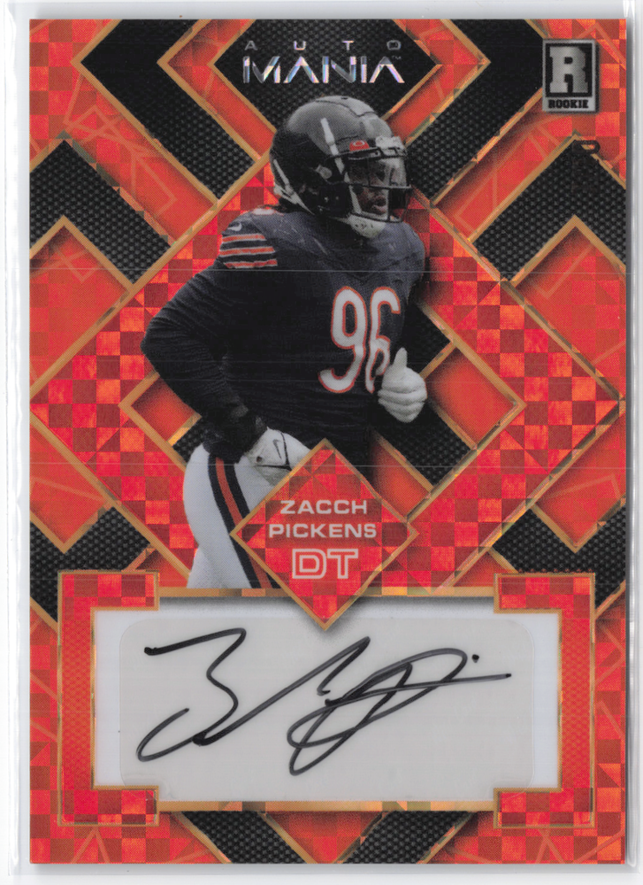 Zacch Pickens  2023 Wild Card Automania Auto 7/10