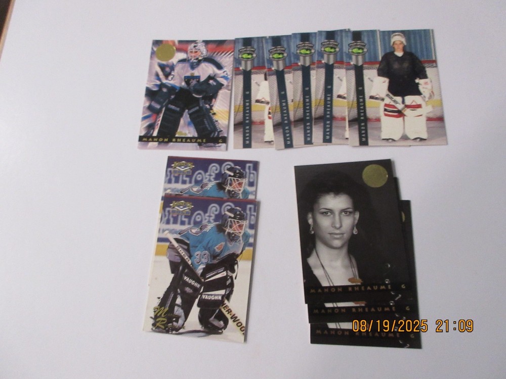 Classic Manon Rheaume Lot Of 11 - Rookie Cards Included