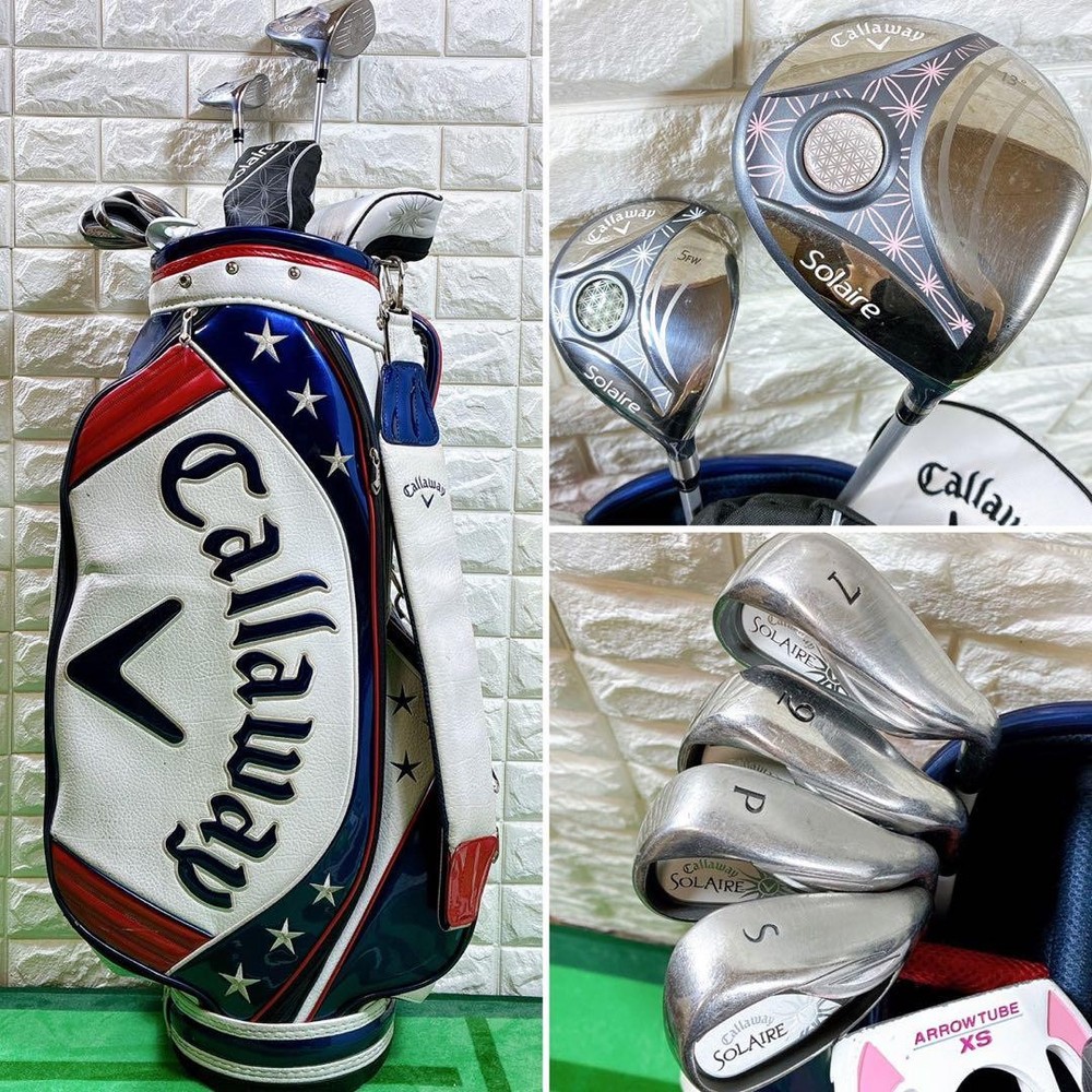 Callaway Soleil Womens Golf Club Set 7-Piece Ideal for Beginners
