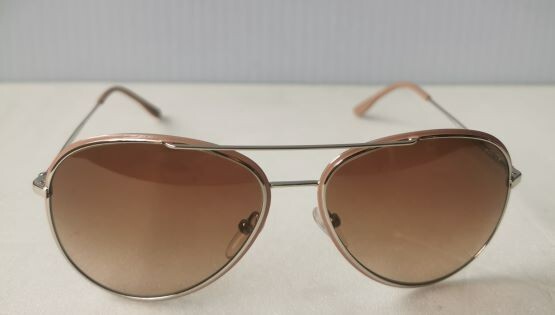 NEW POLICE silver  aviator SUNGLASSES 8299G 0S31 Clearance Sale UNISEX Authentic-image