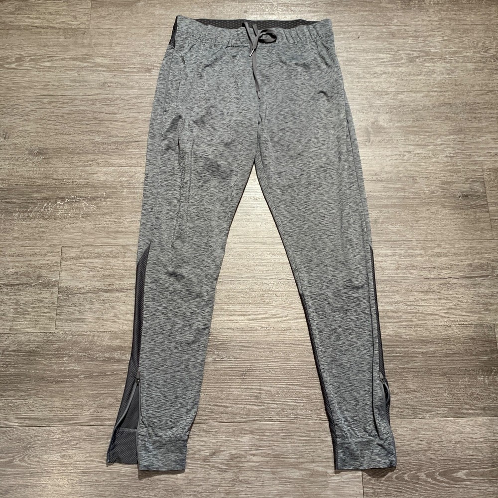 GymShark Womens Medium Gray Stretchy Drawstring Workout Joggers