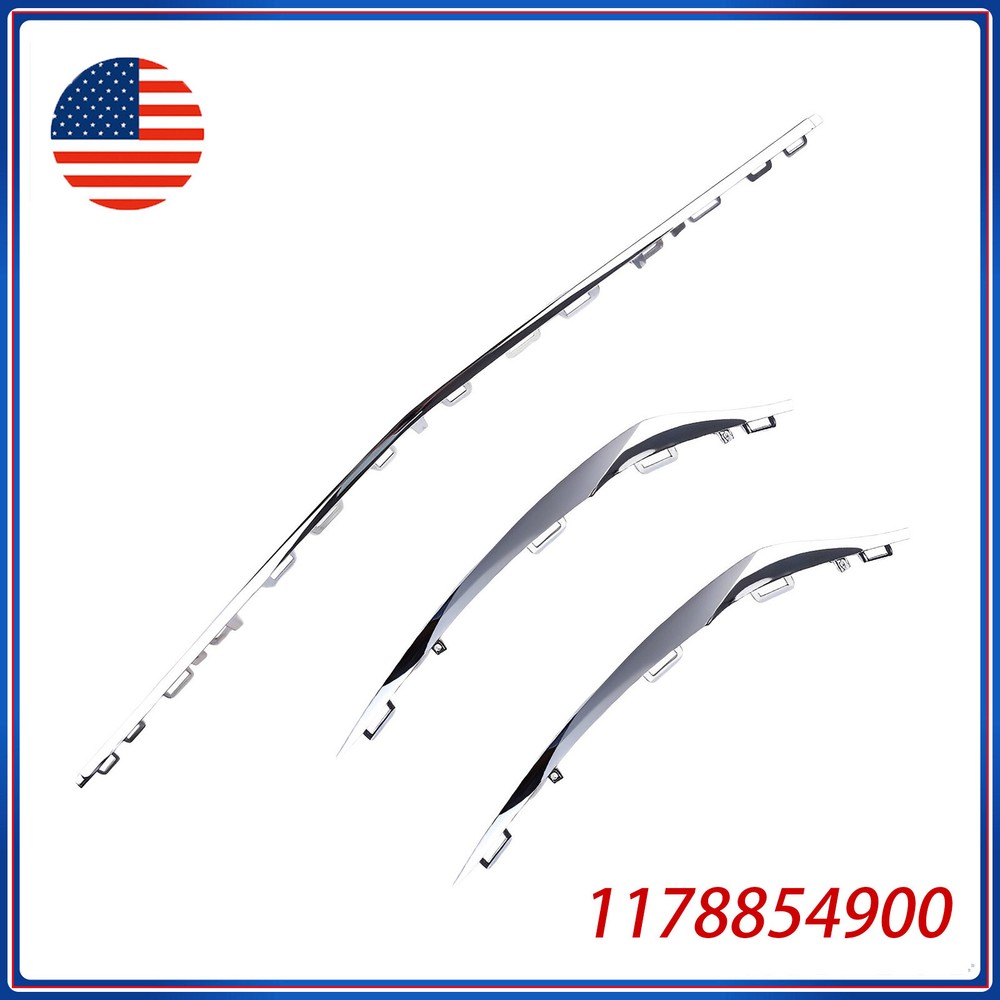 Front Bumper Cover Molding Trim For Mercedes Benz W117 CLA 180 200 250 2016-2019