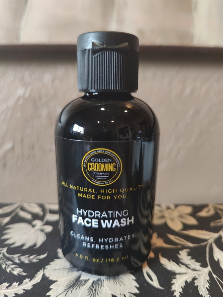 Golden Grooming Men Hydrating All Natural Face Wash 4 Oz