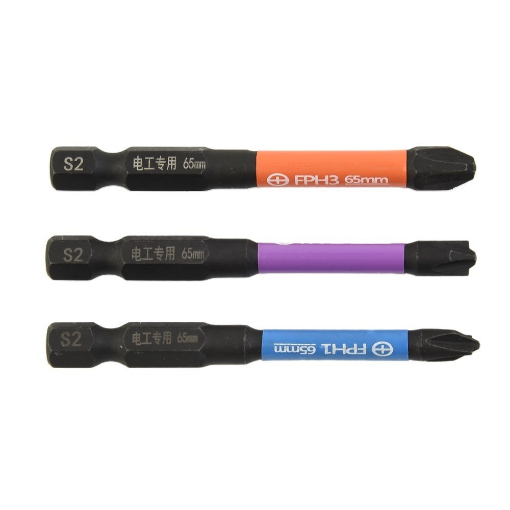 Alloy Steel Slotted Screwdriver Bit Set Brand New Drill Accessories