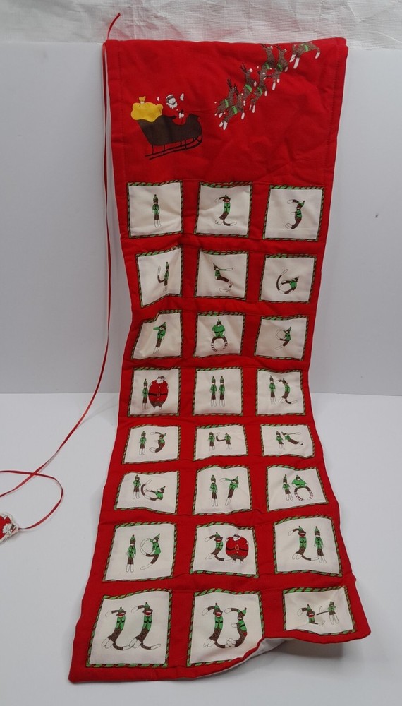 Christmas Advent Calendar Vintage