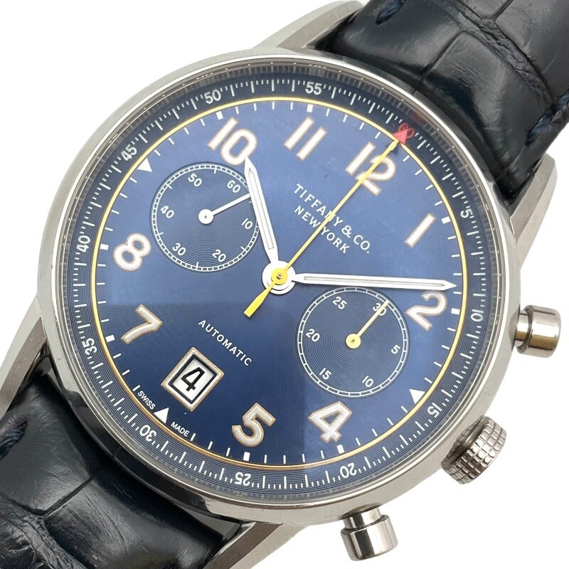 Tiffany Co CT60 Chronograph 34677298 Stainless Steel Stainless Steel Watch M