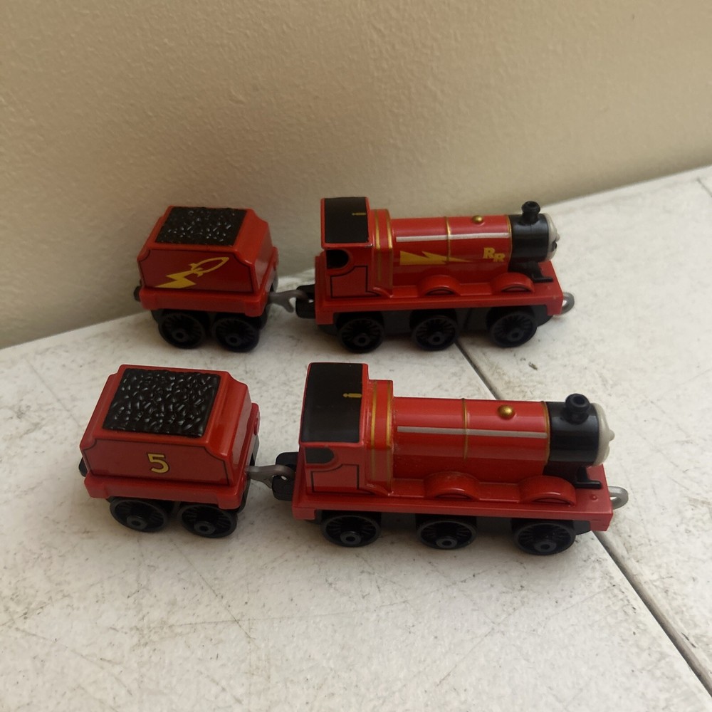 Rail Rocket James - Thomas & Friends Trackmaster Push Along Metal Diecast Trains