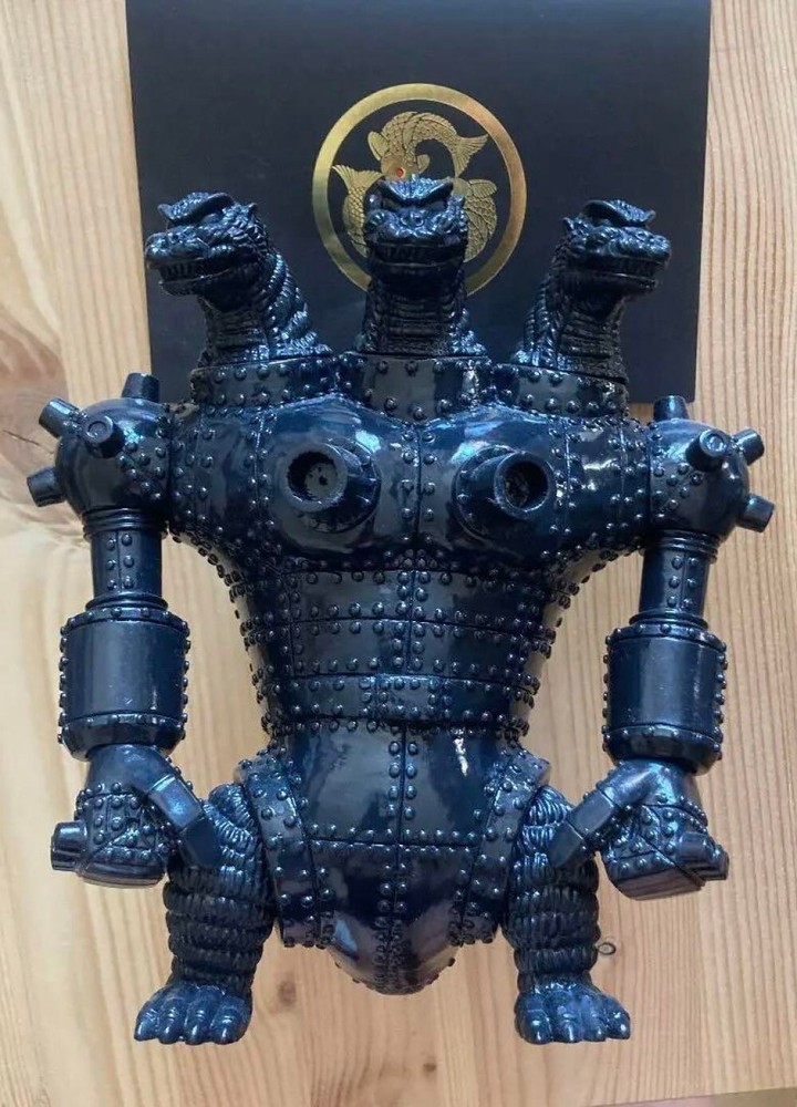 Akame Tenshi Soft Vinyl B.D.U Brutal Death DesGodzi Godzilla Black Japan rare