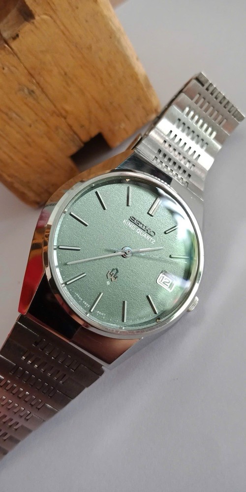 1975s Rare KingSeiko Quartz 4822-8010 For Men’s Vintage Watch