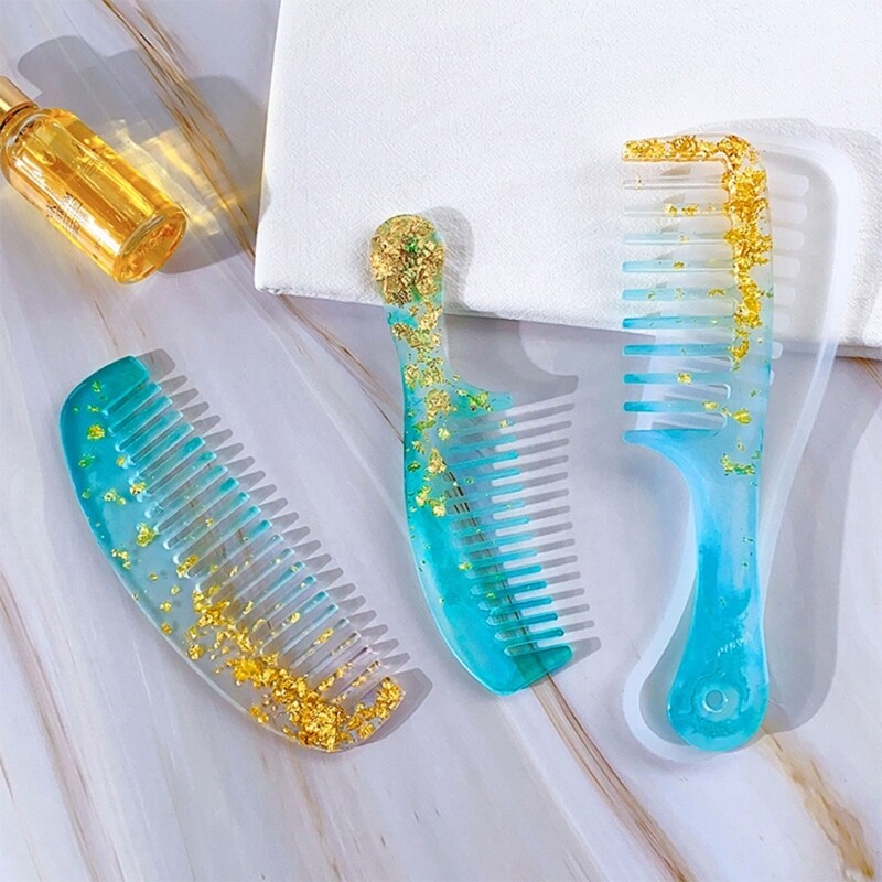 Silicone Comb Mold for DIY Epoxy Resin Jewelry Crafting