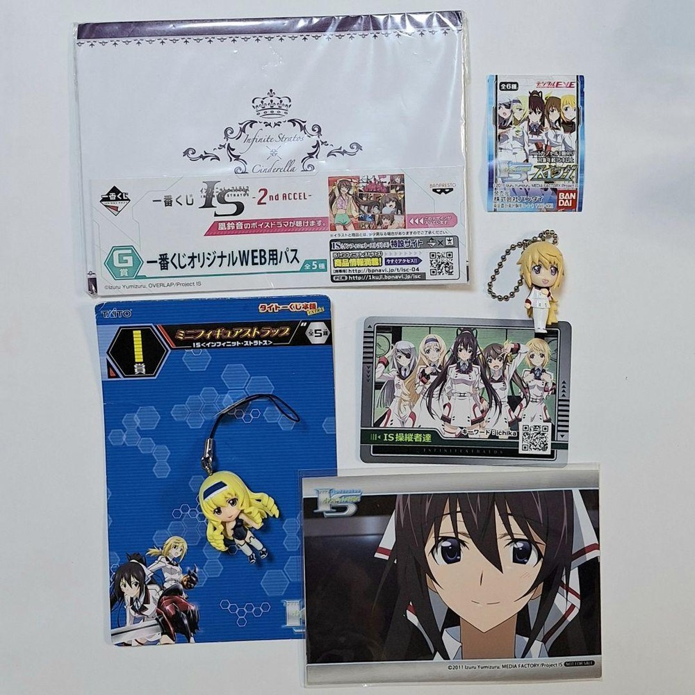 Infinite Stratos Anime Character Action Figure Set