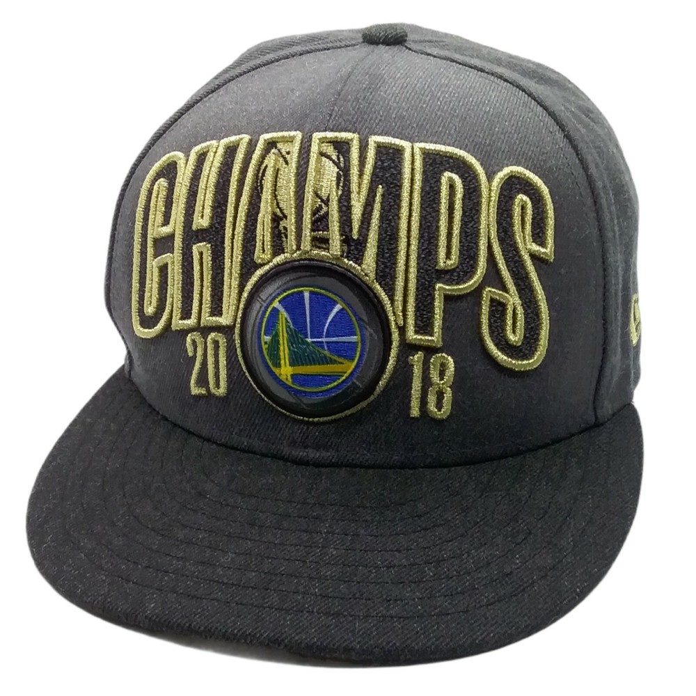 NBA Finals 2018 Golden State Warriors New Era 9Fifty Snapback Hat Cap Adult