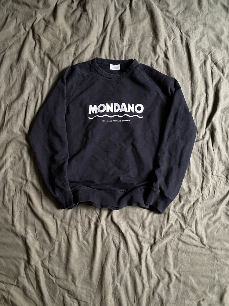 Men's Black XL Casual Wood Double A Sweatshirt Pullover