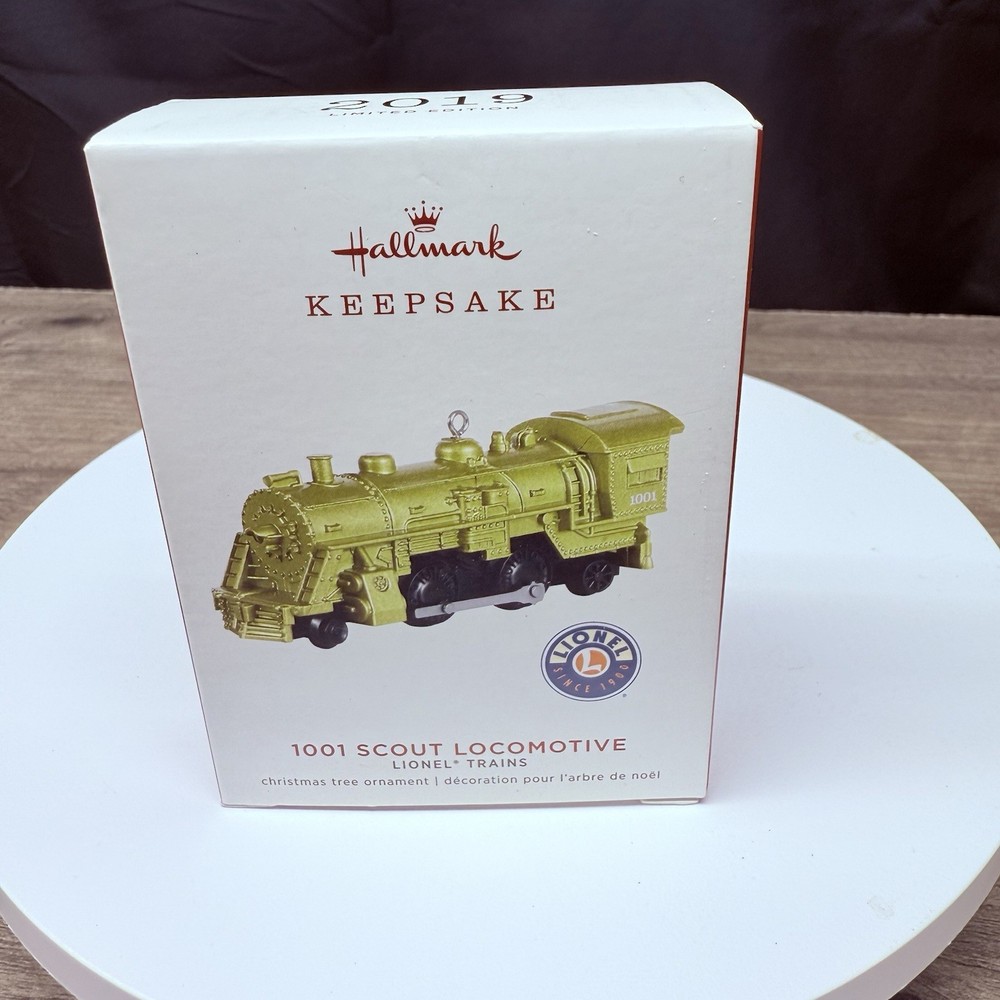 Hallmark Keepsake Lionel 2019 1001 Scout Locomotive Limited Edition Ornament New