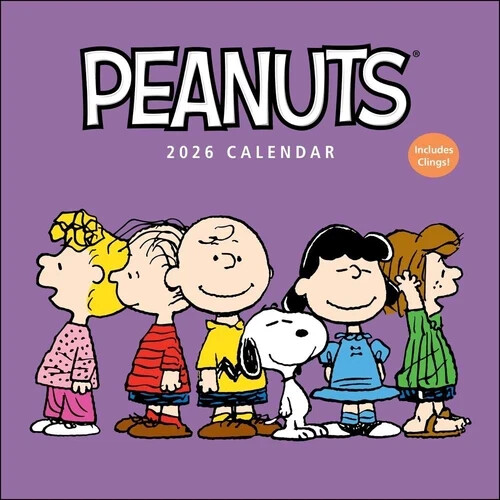 2026 Peanuts Wall Calendar by Charles M Schulz & Peanuts Worldwide