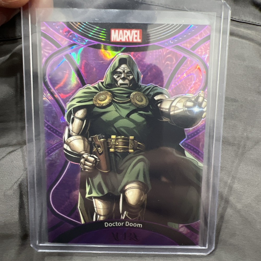 2025 Kakawow Aura Marvel, AM-AUP-02, Doctor Doom, Purple, 22/45