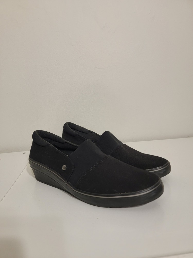 Women's Grasshopper Slip On Shoes Size 10M Dark Grey Charcoal New Never Worn