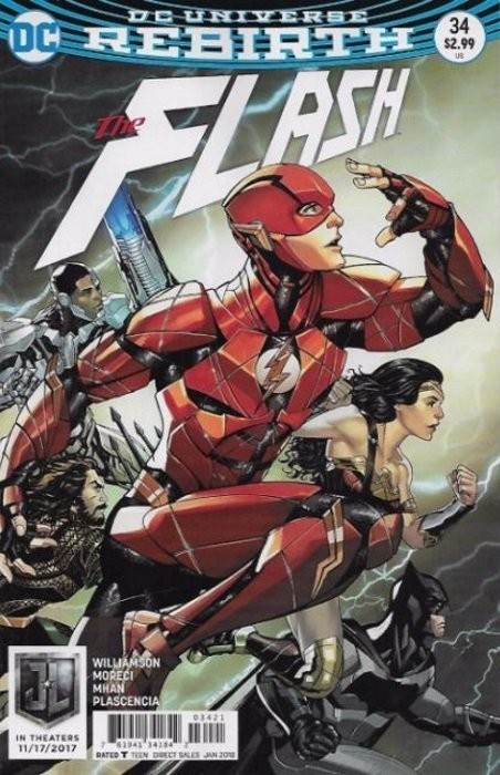 THE FLASH #34 VARIANT BY DC 2016-2020 1$ COMIC SALE + BONUS-image