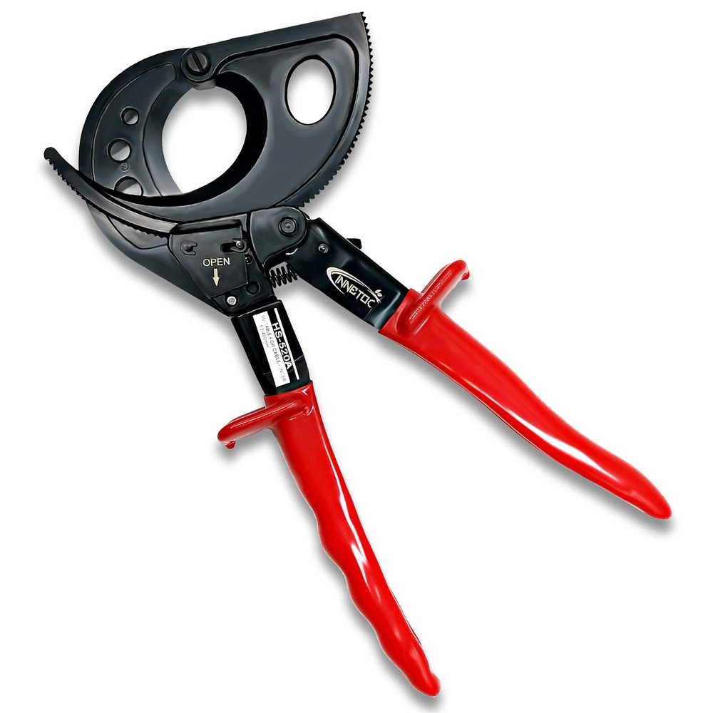 Aluminum Copper Ratchet Cable Cutters,Wire Cutters for Cutting electrical wir...