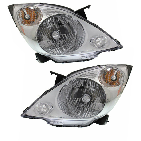 CAPA For 13-15 Spark Halogen Headlight Headlamp Head Light Lamp w/Bulb PAIR SET