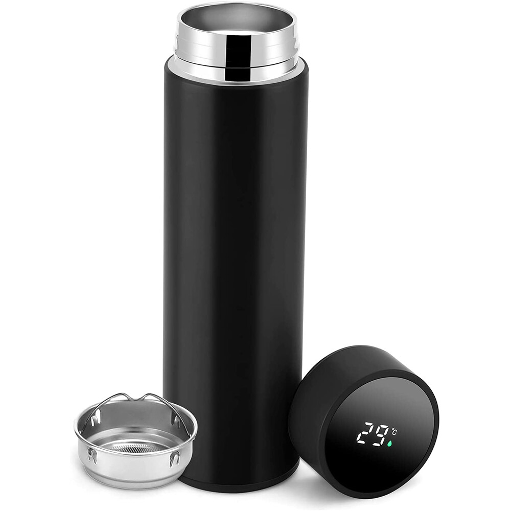 Smart Insulated Mug Stainless Steel Vacuum Cup Thermos Bottle LED Display