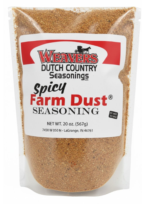Weavers Farm Dust Seasoning 20oz BBQ & Cooking Spice